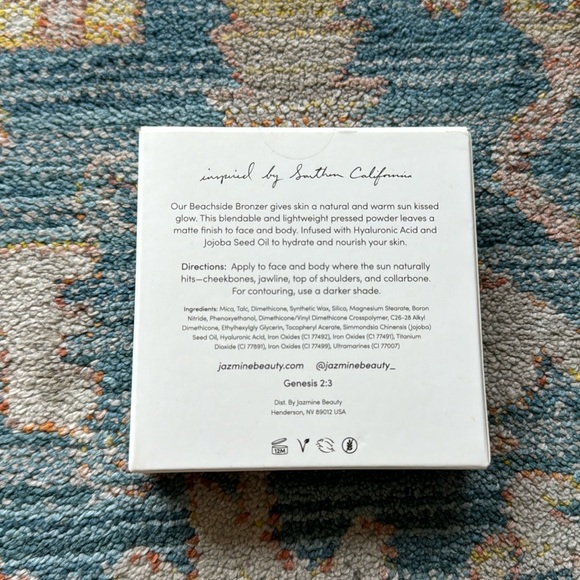 JAZMINE BEAUTY Beachside Bronzer in Light - Picture 2 of 3